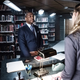 Rick Worthy as Dean Fogg and Mageina Tovah as the Librarian.